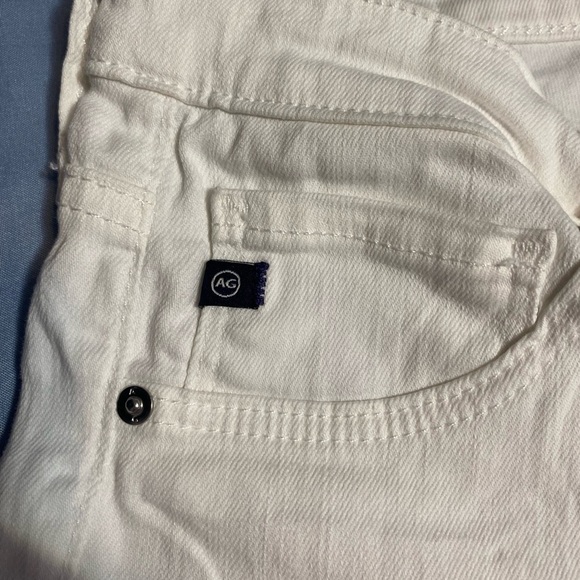 Ag Adriano Goldschmied White Skinny Jeans excellent condition like new - Picture 11 of 13